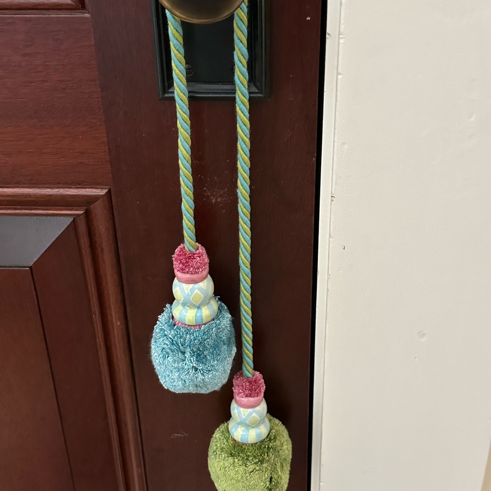 Mackenzie-Childs Colorful Decorative Tassels